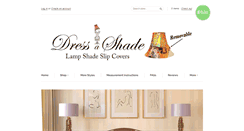 Desktop Screenshot of dressashade.com